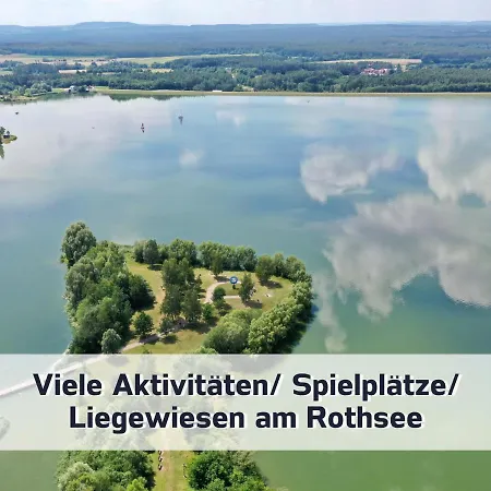 Rothsee-oase Ideale Ausgangslage Mit Tollem Ausblick, Sauna Und Privatem Garten Roth (Bavaria)