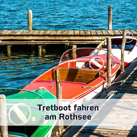 Tatil Evi Rothsee-oase Ideale Ausgangslage Mit Tollem Ausblick, Sauna Und Privatem Garten