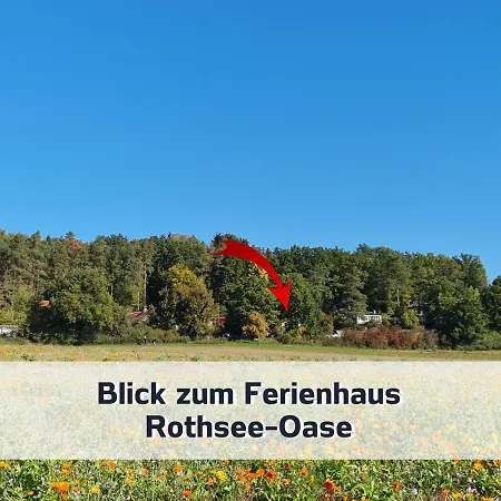 Holiday home Rothsee-oase Ideale Ausgangslage Mit Tollem Ausblick, Sauna Und Privatem Garten