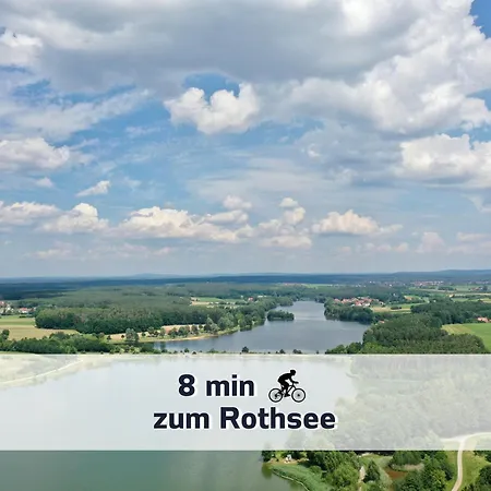 Rothsee-oase Ideale Ausgangslage Mit Tollem Ausblick, Sauna Und Privatem Garten Сasa de vacaciones *
